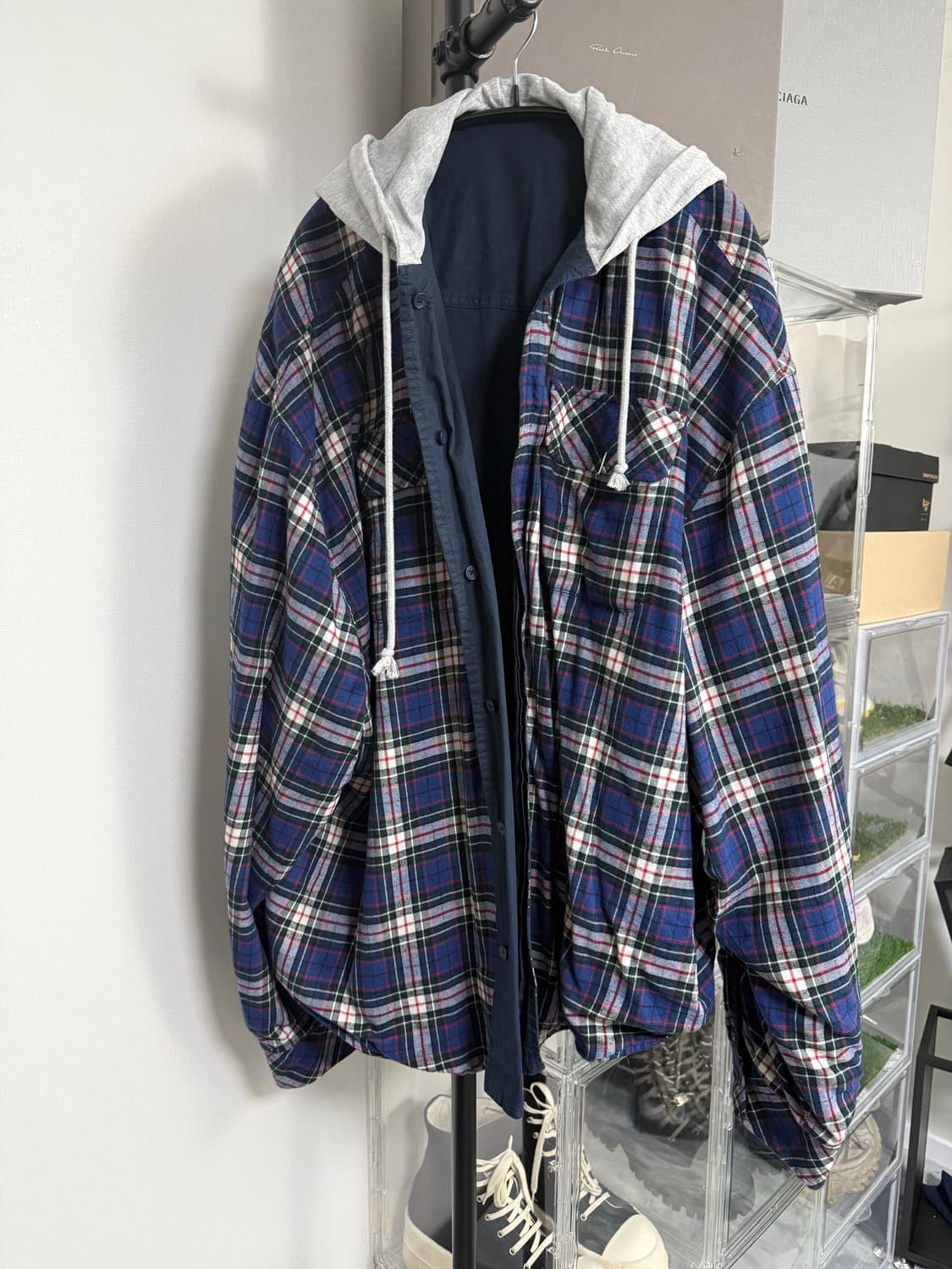 프로젝트지알 체크셔츠 1사이즈 4종 팝니다 상품이미지5