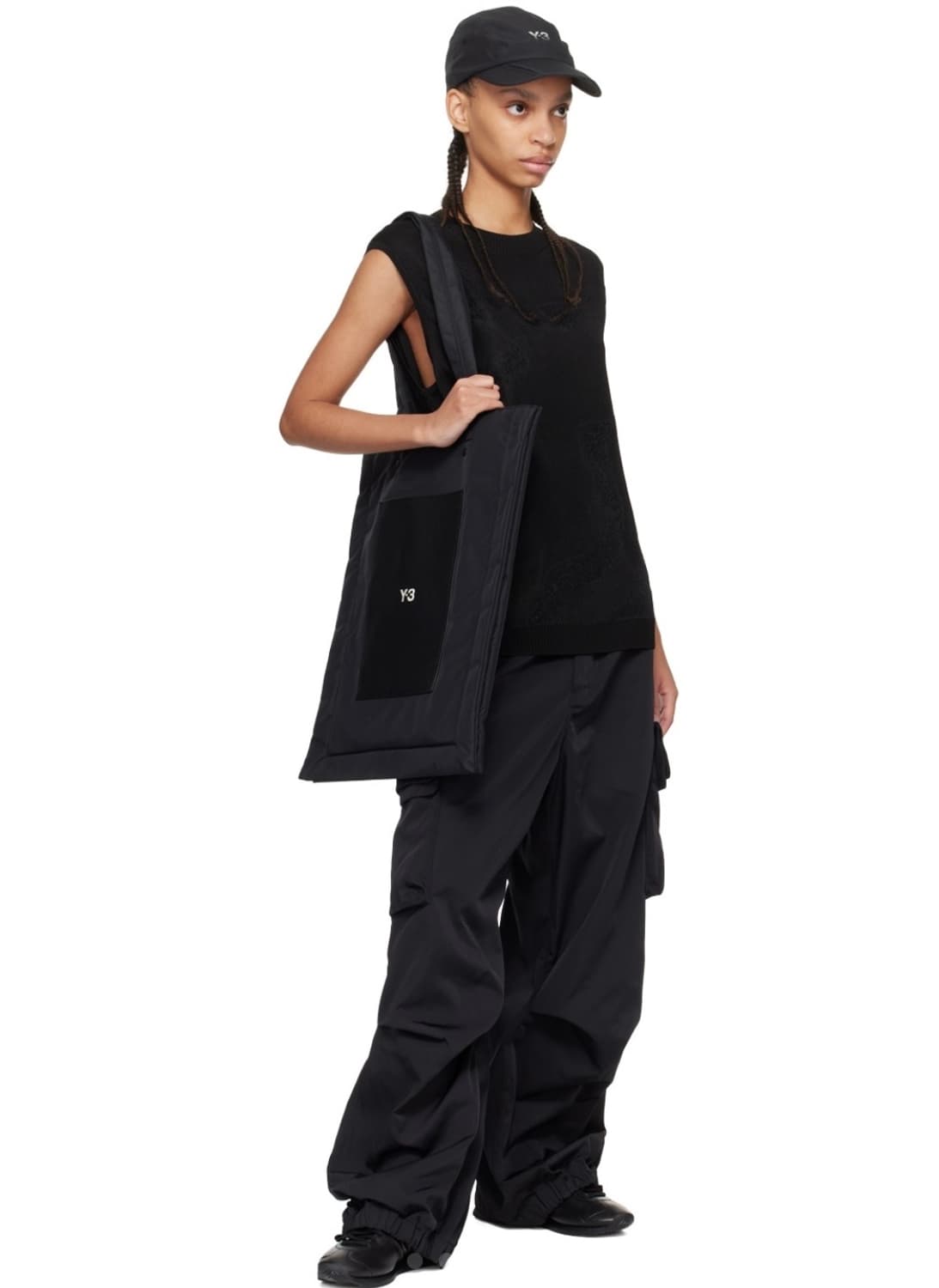 (택달린새상품)black jacquard vest 상품이미지1