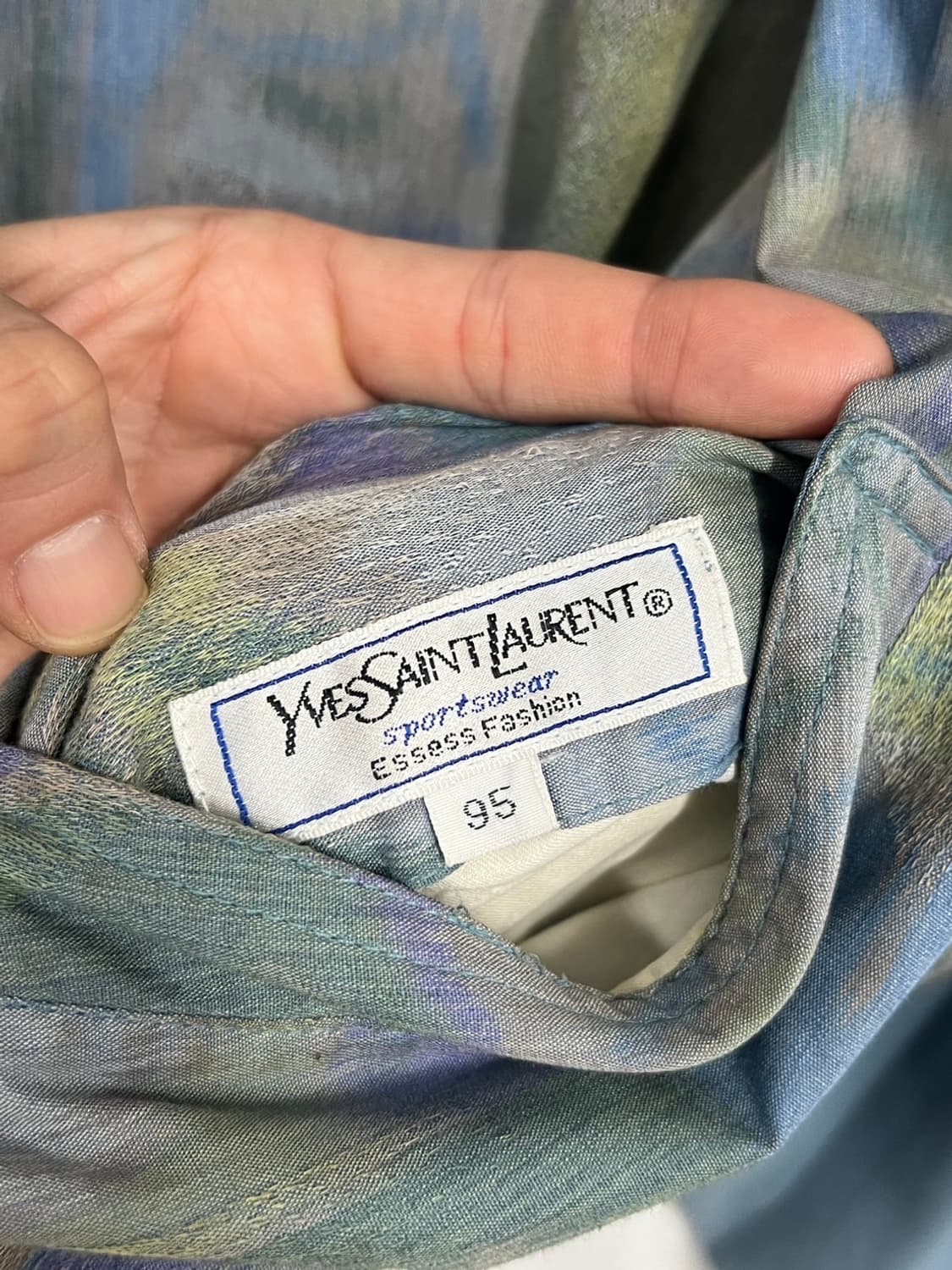 YSL 입생로랑 90s 양면 블루종  상품이미지5