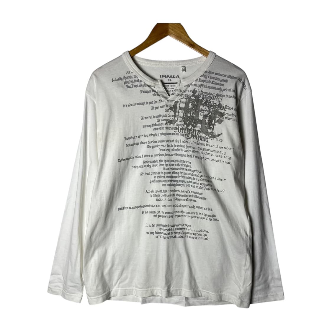 [IMPALA] 임팔라 펑크 레터링 롱슬리브 상품이미지1