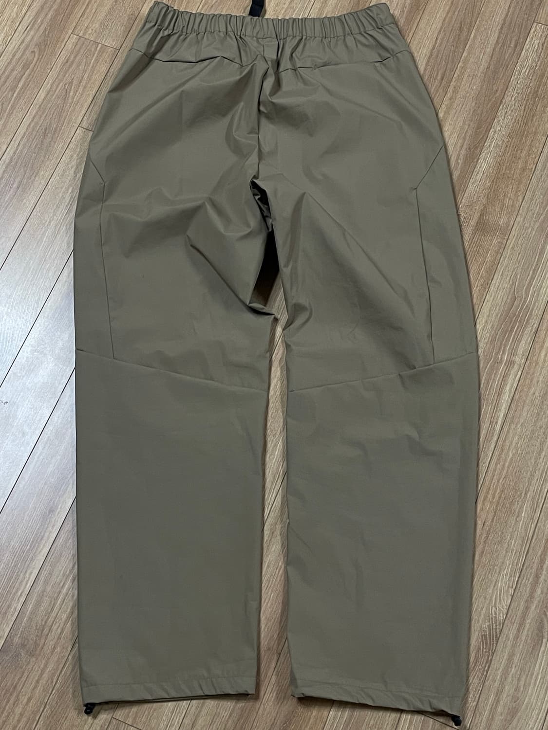 와일드띵스 윌드 쉘 와이드 팬츠 베이지 상품이미지2