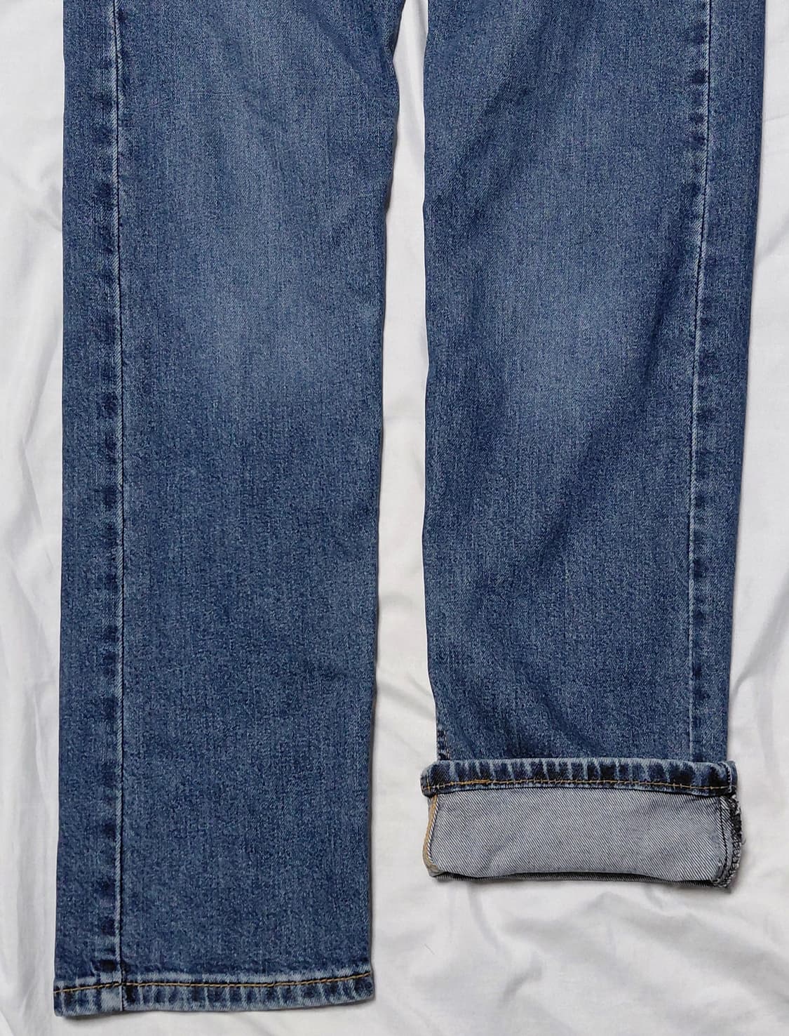리바이스 502 테이퍼드핏 중청 데님 (30x32) 상품이미지3