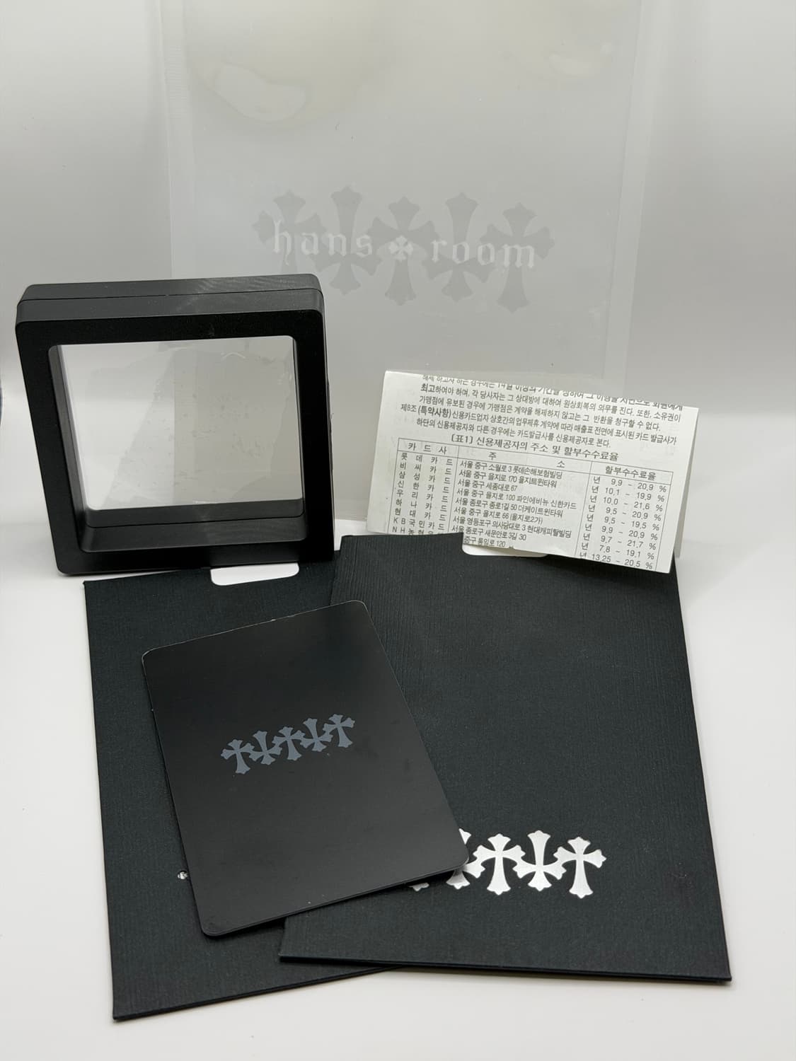 크롬하츠 목걸이 판매합니다. [ 더블 CH 크로스 펜던트 ] 상품이미지6