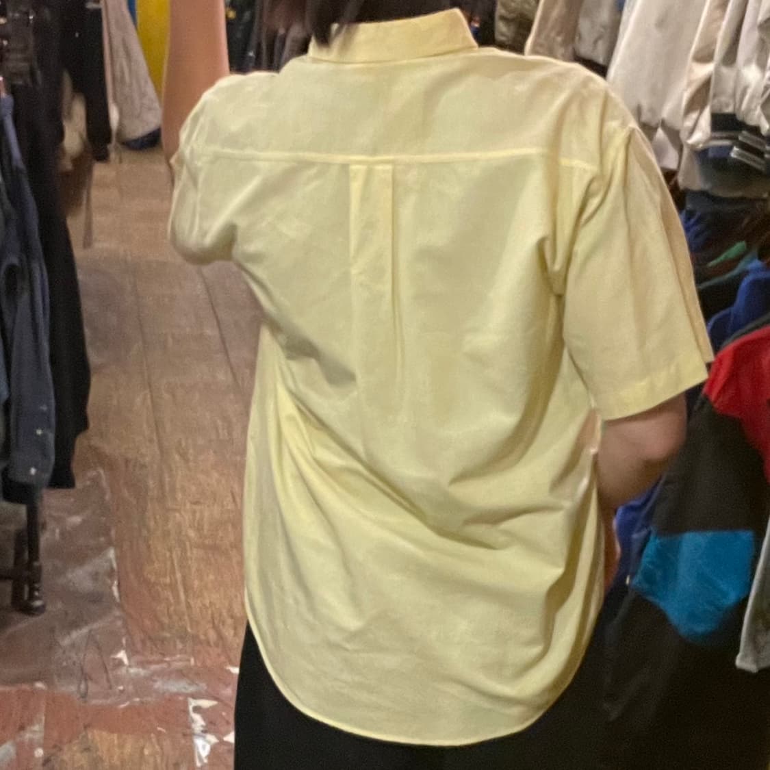 [HI] 폴로 반팔 셔츠 옐로우 상품이미지5