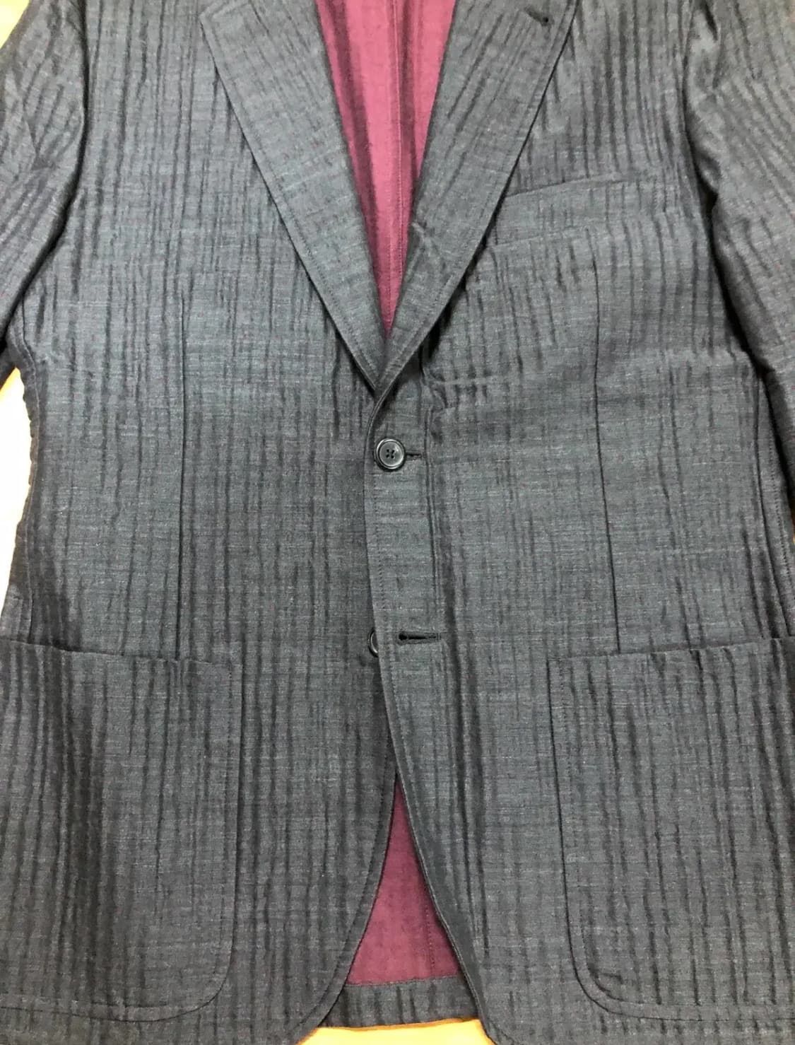 HERMES 에르메스 스포츠 코트-싱글재킷(울/코튼) 상품이미지3