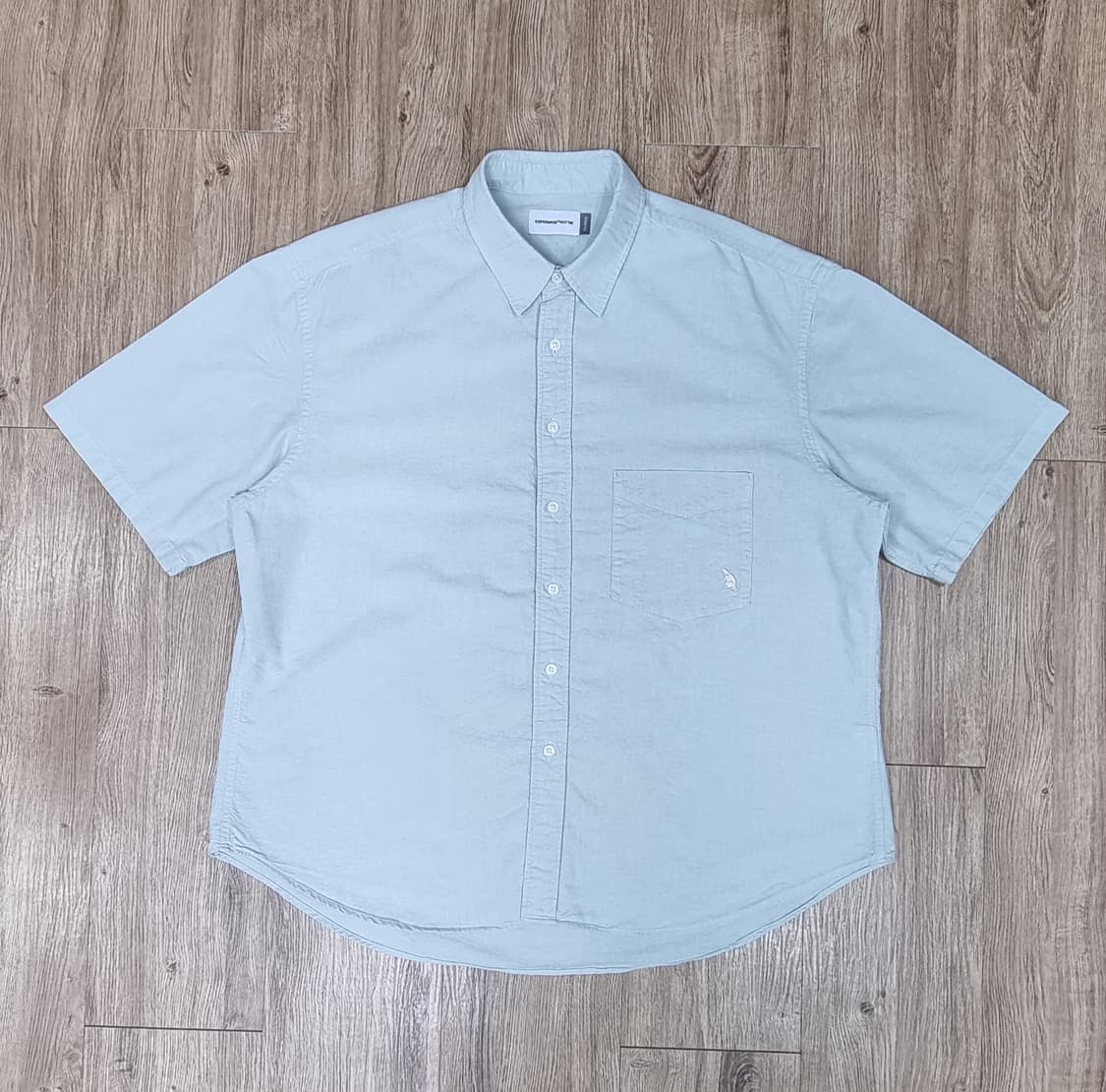 에스피오나지 옥스포드 오버핏 반팔셔츠 XL _ 남성 상품이미지1