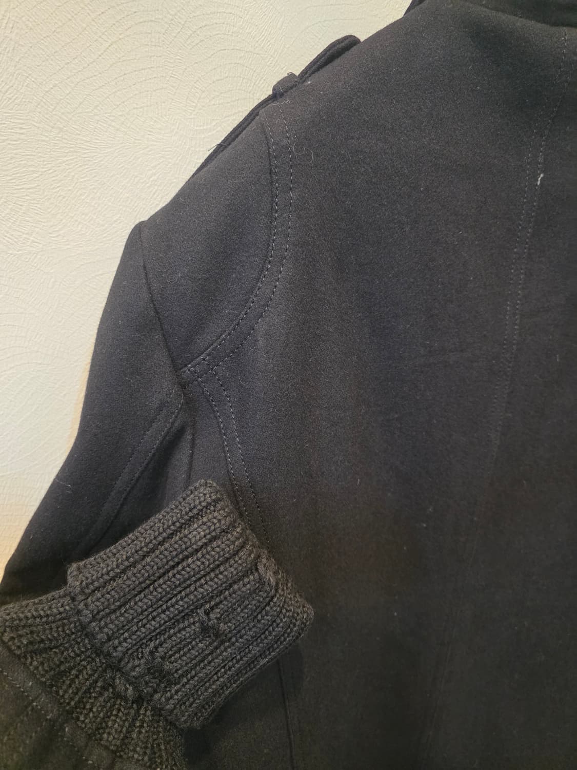 돌체앤가바나 D&G 블랙 울혼방코트 54 상품이미지5