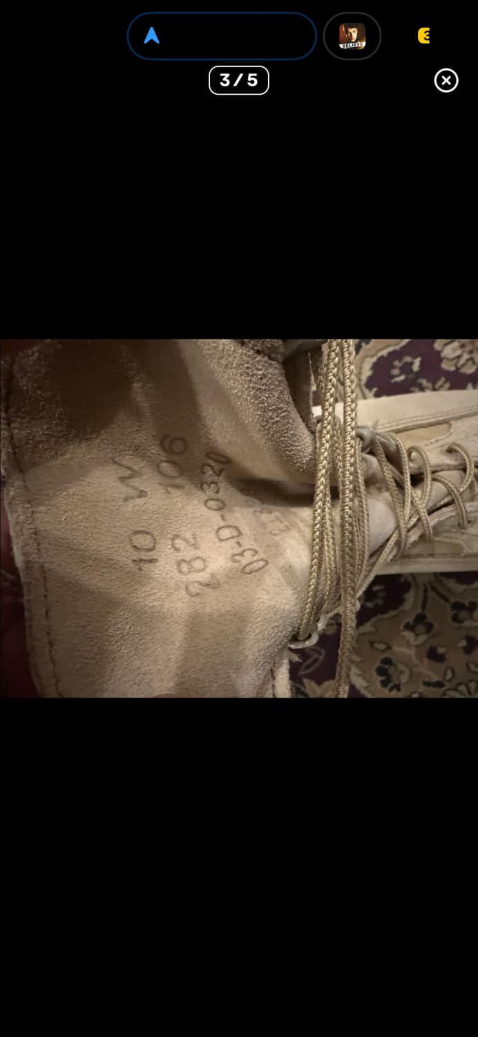 10w) 웰코 미군 전투화 상품이미지3