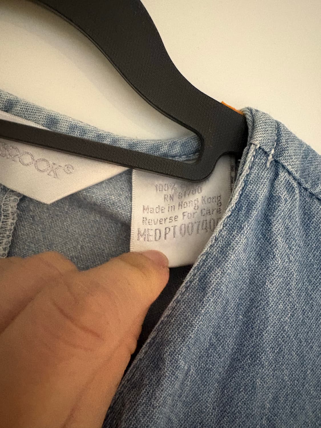 빈티지 데님원피스 상품이미지4