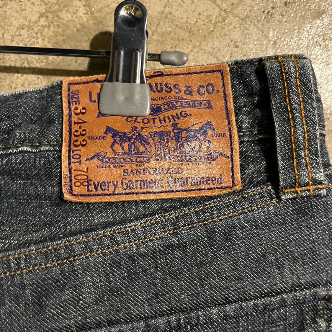 리바이스 태슬 데님팬츠 상품이미지9