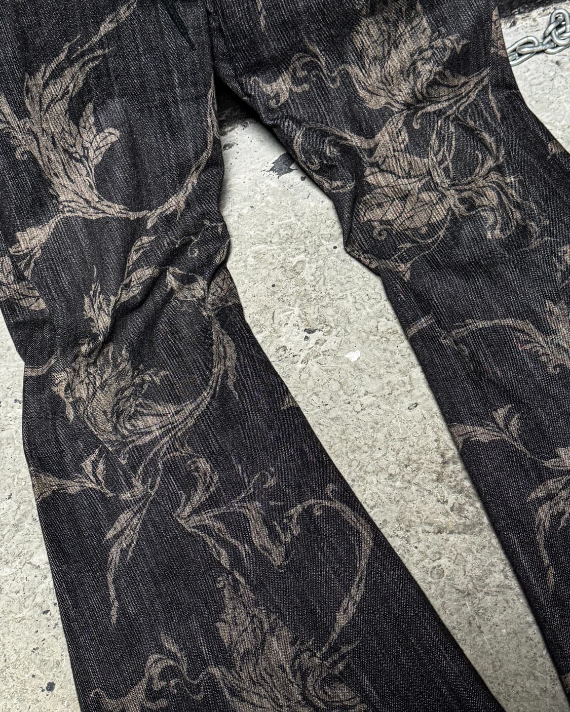 TORNADO MART – Lace-Up Bootcut Denim PT 상품이미지3