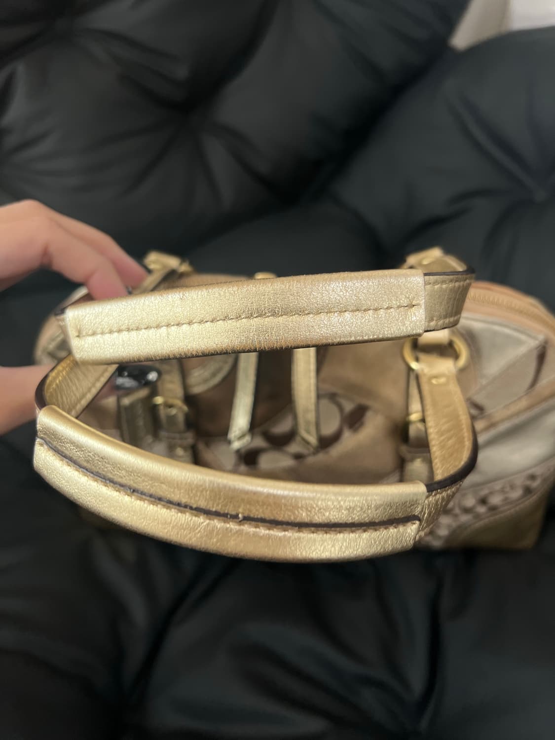 코치 패치워크 숄더백 상품이미지7