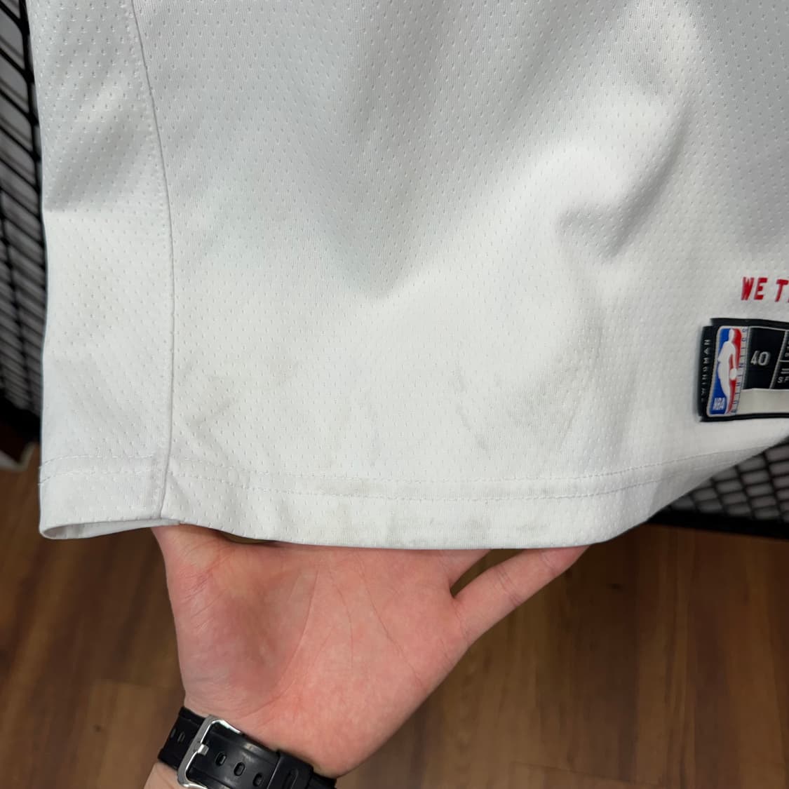 나이키 X NBA 토론토 랩터스 스윙맨 저지 화이트 상품이미지9