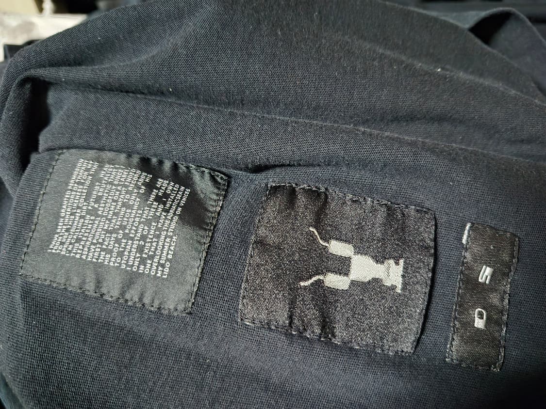 릭오웬스 다크쉐도우반팔 (M) 상품이미지9