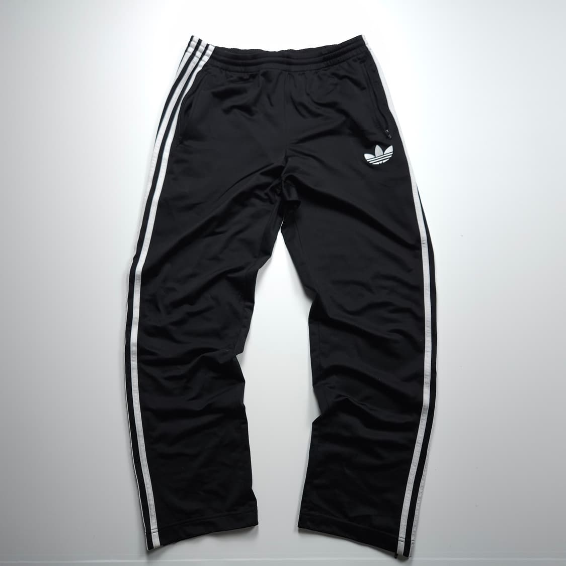 아디다스 파이어버드 블랙 와이드 트랙팬츠 (L) 상품이미지1