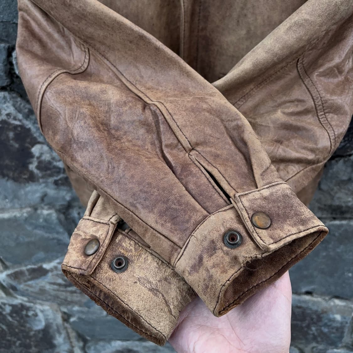 아비렉스 Avirex 타입 G-1 빈티지 플라이트 레더 자켓 상품이미지5