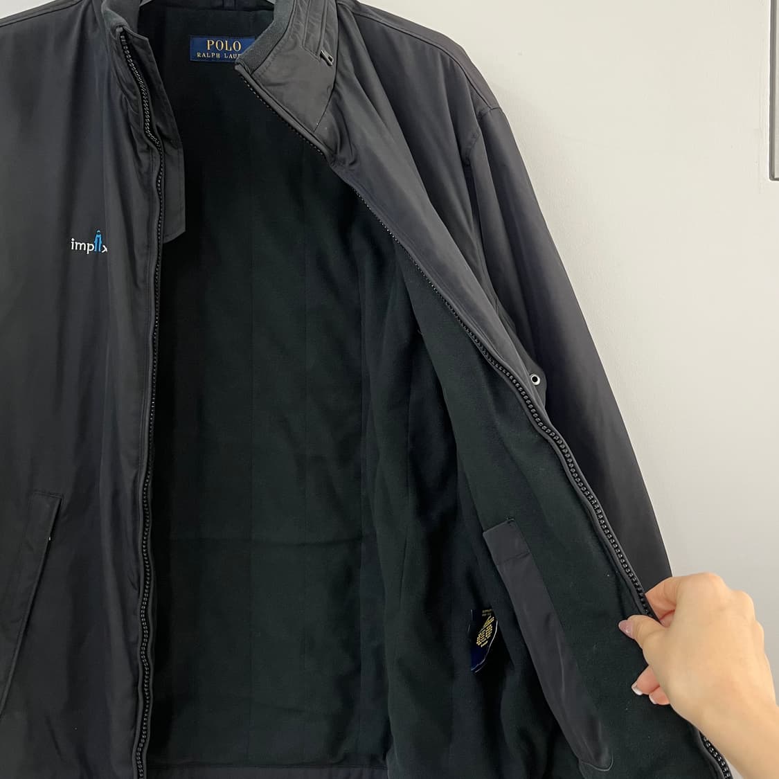 폴로 랄프로렌 폴리쉘 기모안감 블루종 페리 자켓 상품이미지6