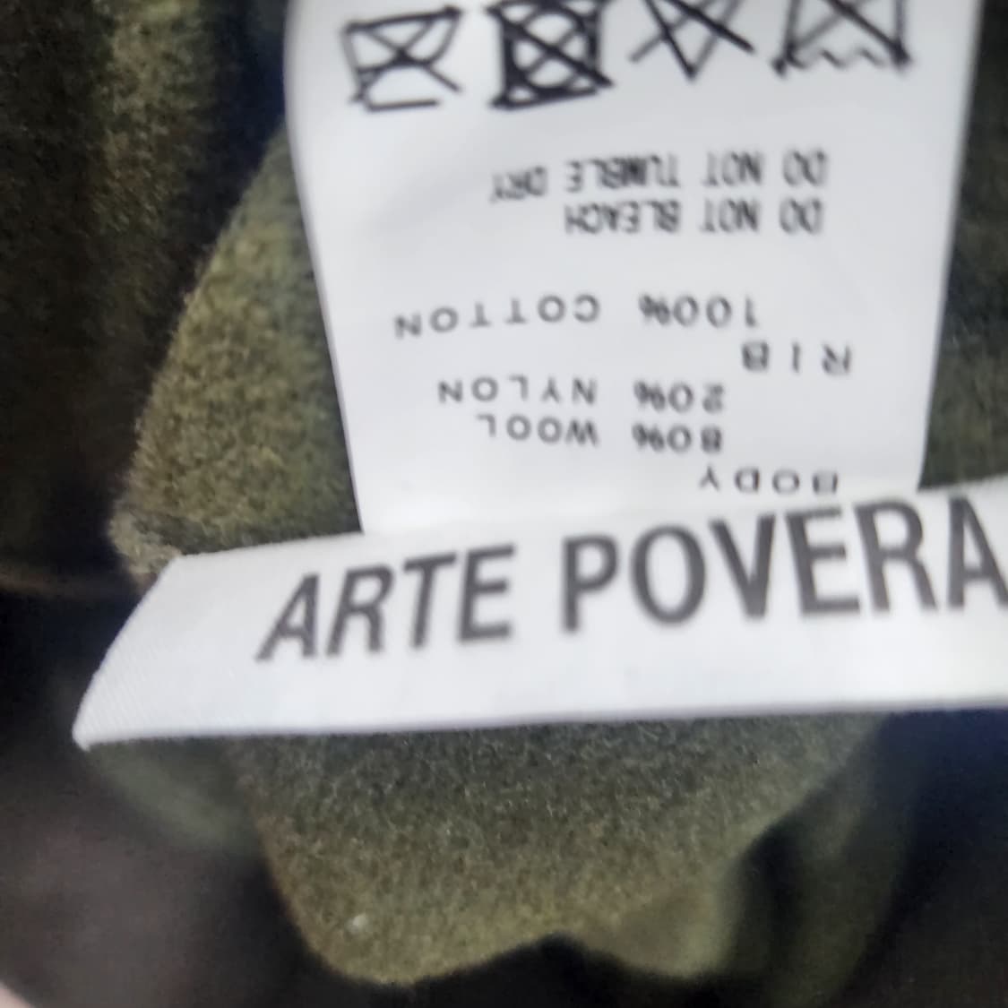 (일본)아르테 포베라 투포켓 자켓 가디건(울) L 상품이미지4