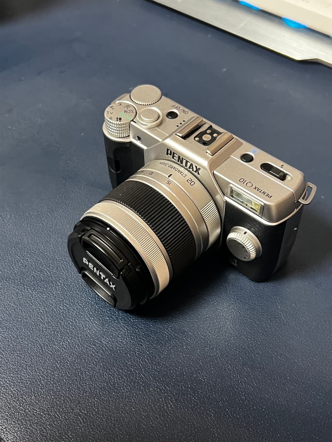 펜탁스 pentax q10 디지털카메라 일본판실버 (한국어 지원) 상품이미지1