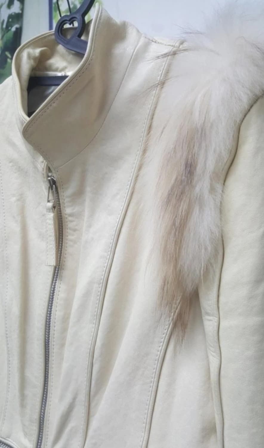 도호 여성가죽자켓 44 양가죽퍼자켓  AB86 상품이미지2