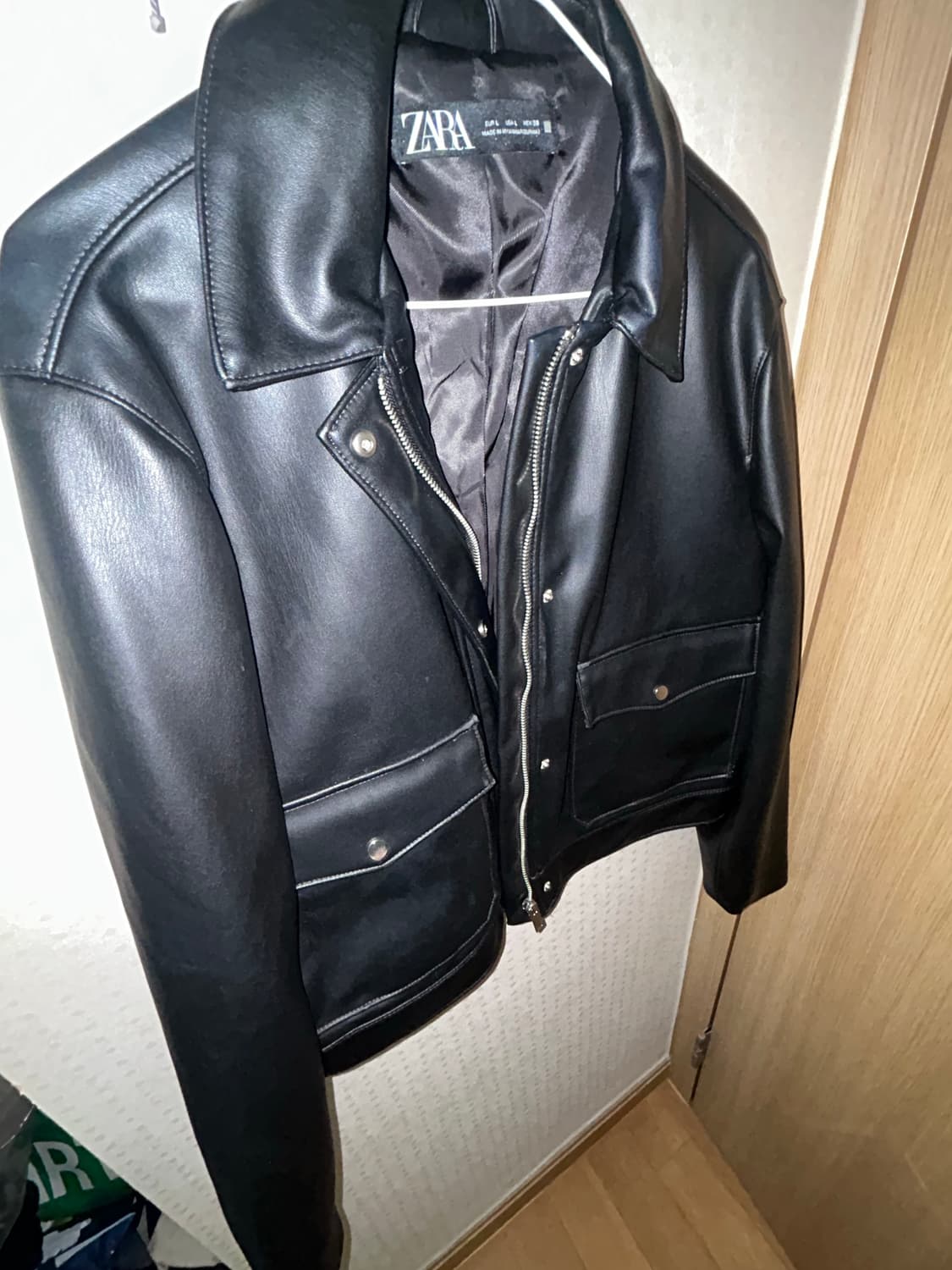 자라 zara 가죽 자켓 상품이미지1