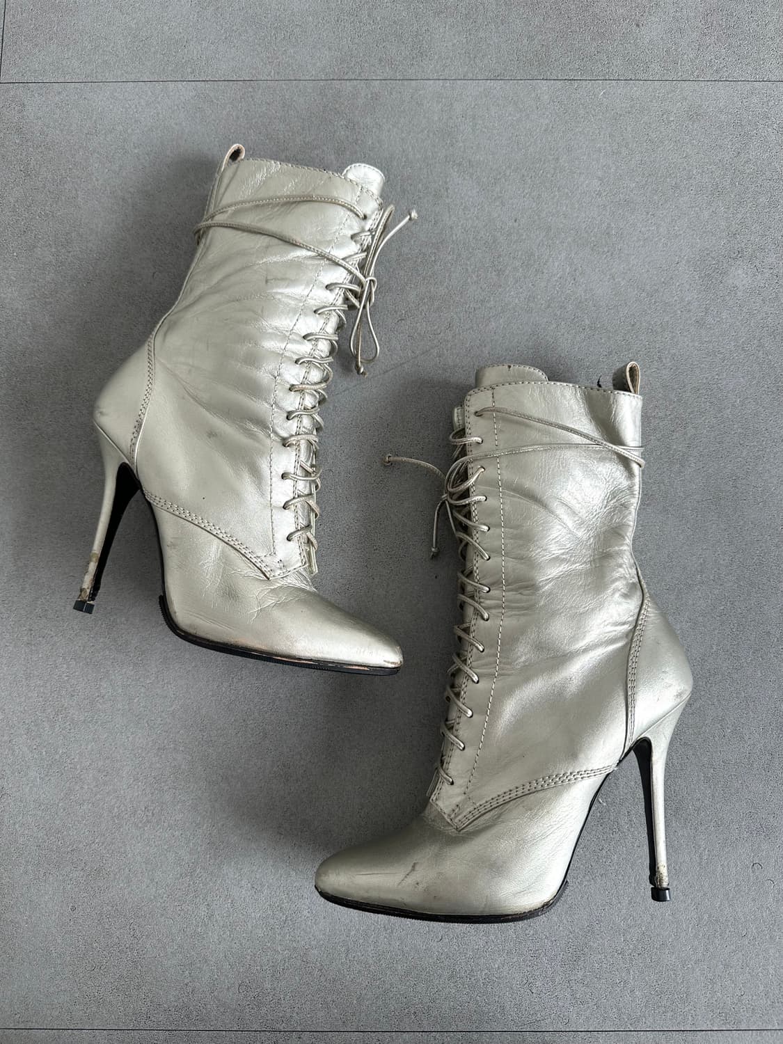 발망 x 쥬세페자노티 실버 힐 복서 부츠 상품이미지2