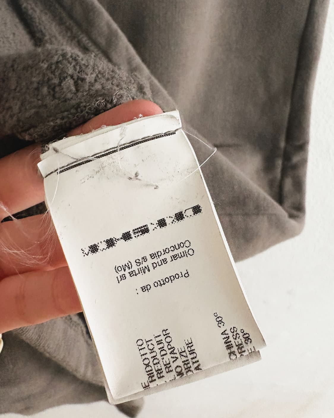 릭오웬스 다크쉐도우 초기 스웨트 슬리브리스  상품이미지8