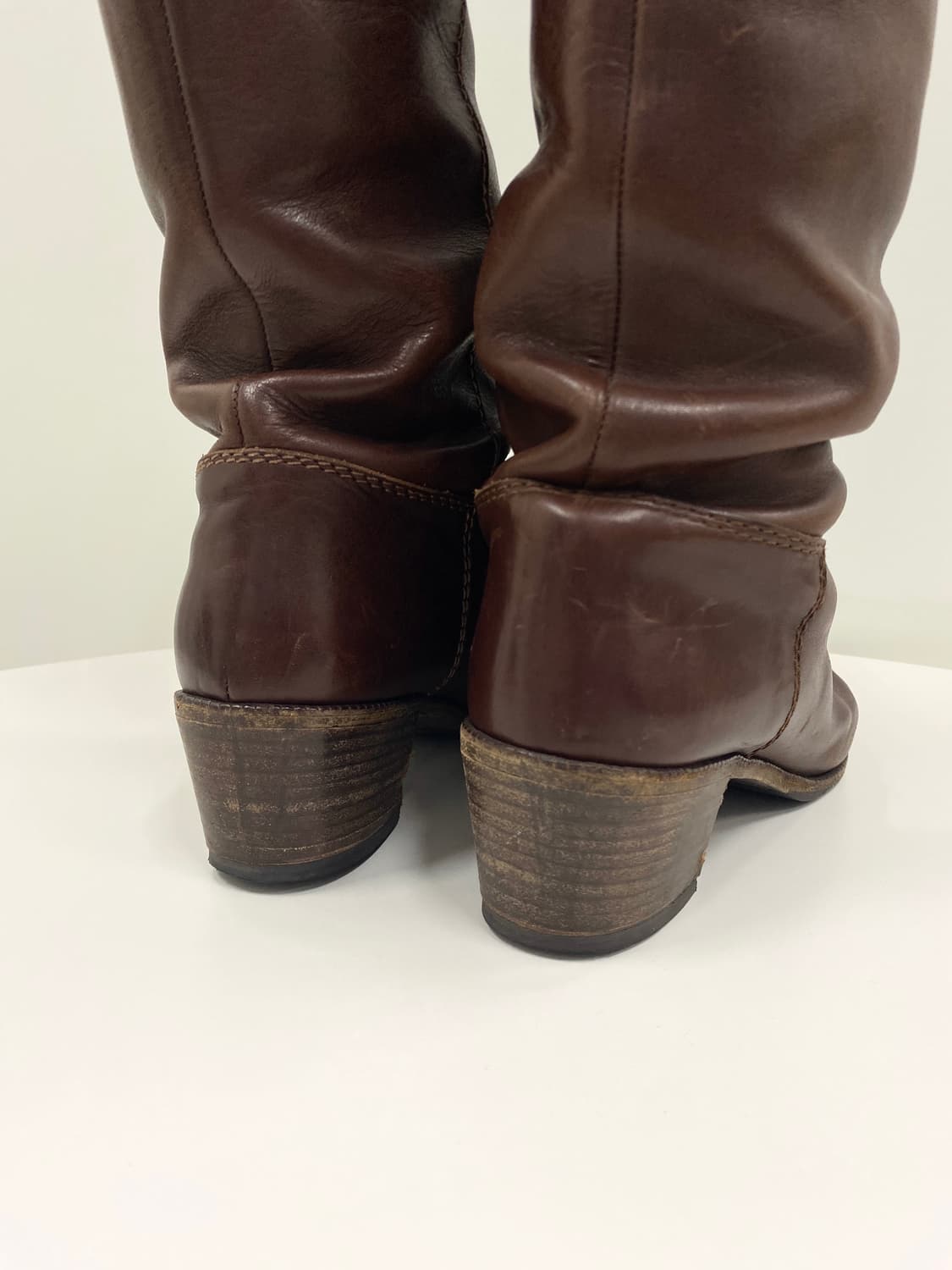 아페쎄 레더 롱 부츠 상품이미지7