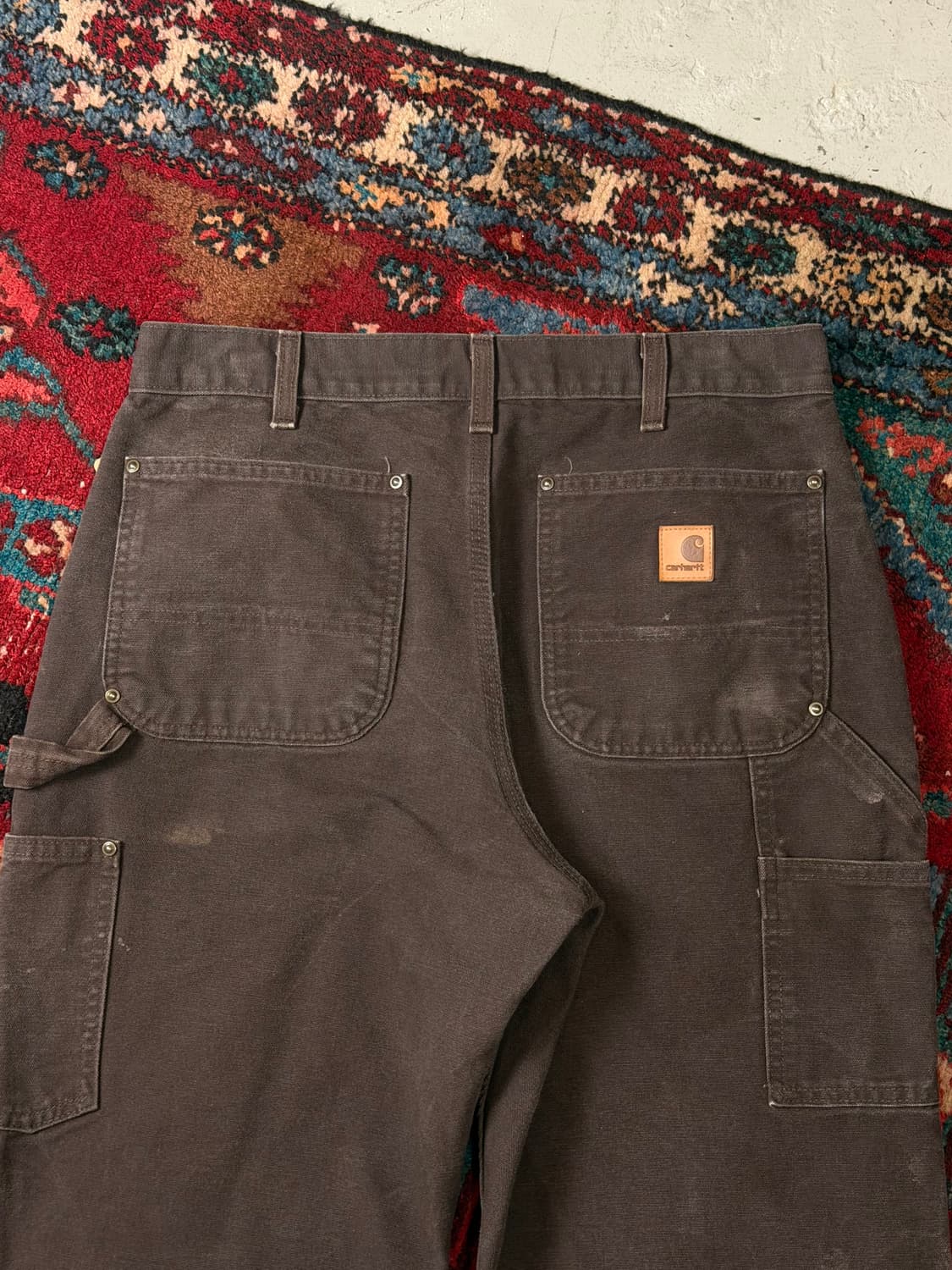 OG 칼하트 더블니 다크브라운 칼하트 B136 DKB 썩블니 상품이미지6