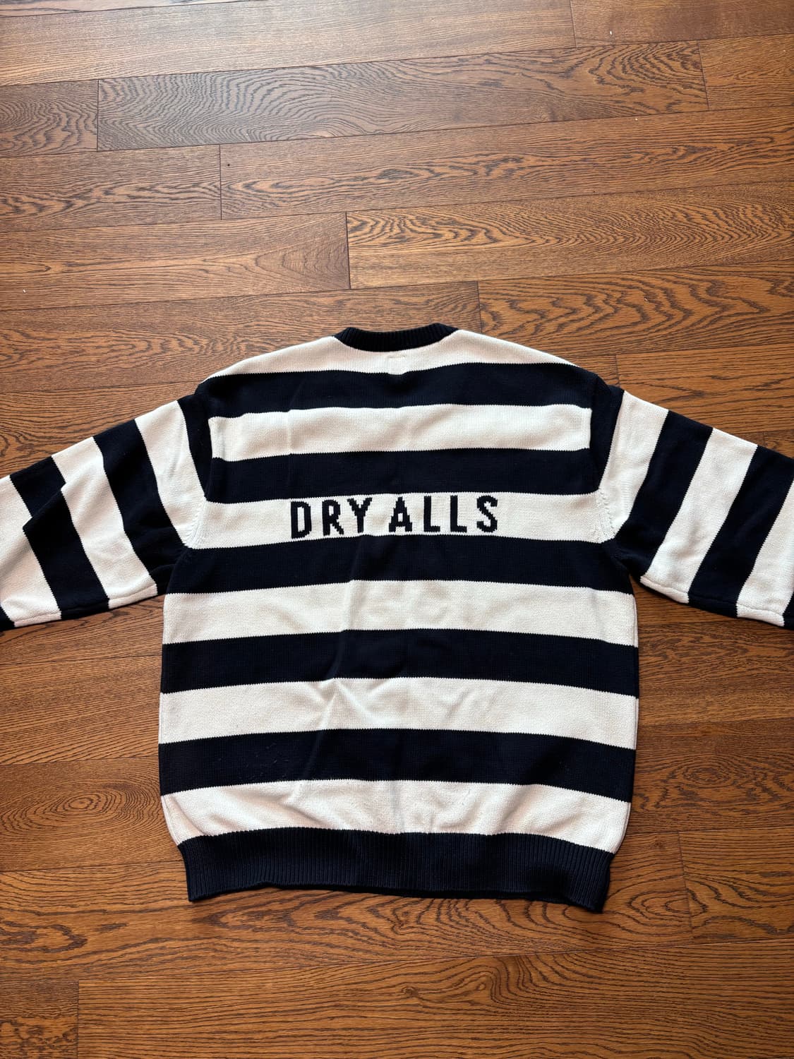 휴먼메이드 하트 로고 스트라이프 니트 XXL(105-110) 상품이미지2