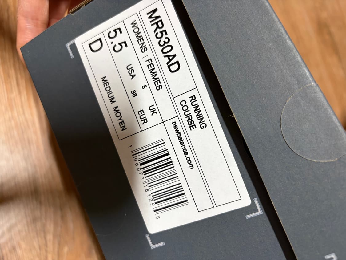 뉴발란스 530 남여공용 운동화 새상품 상품이미지6