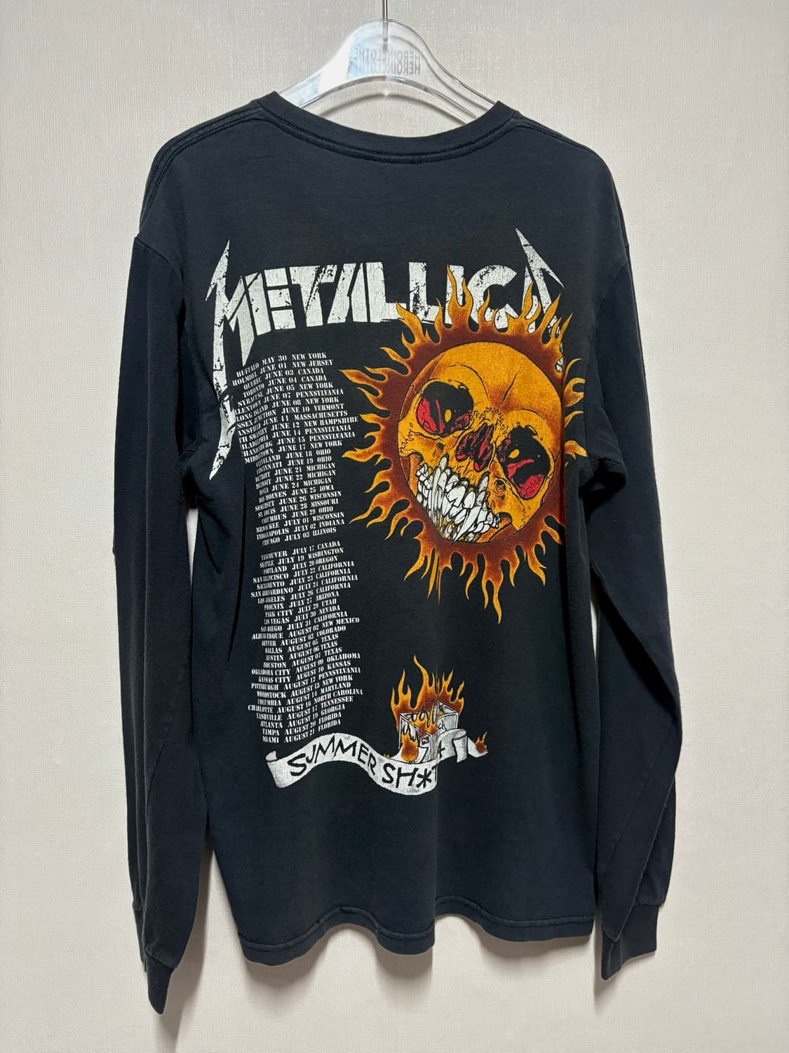 [M-L] 00‘s Metallica Pushead 롱슬리브 상품이미지2