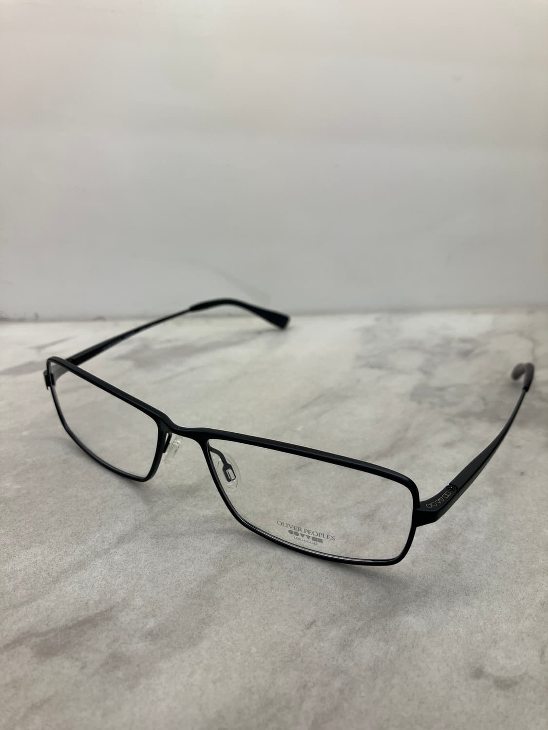 올리버피플스 Oliver Peoples 블랙 스퀘어 메탈 안경테 상품이미지1