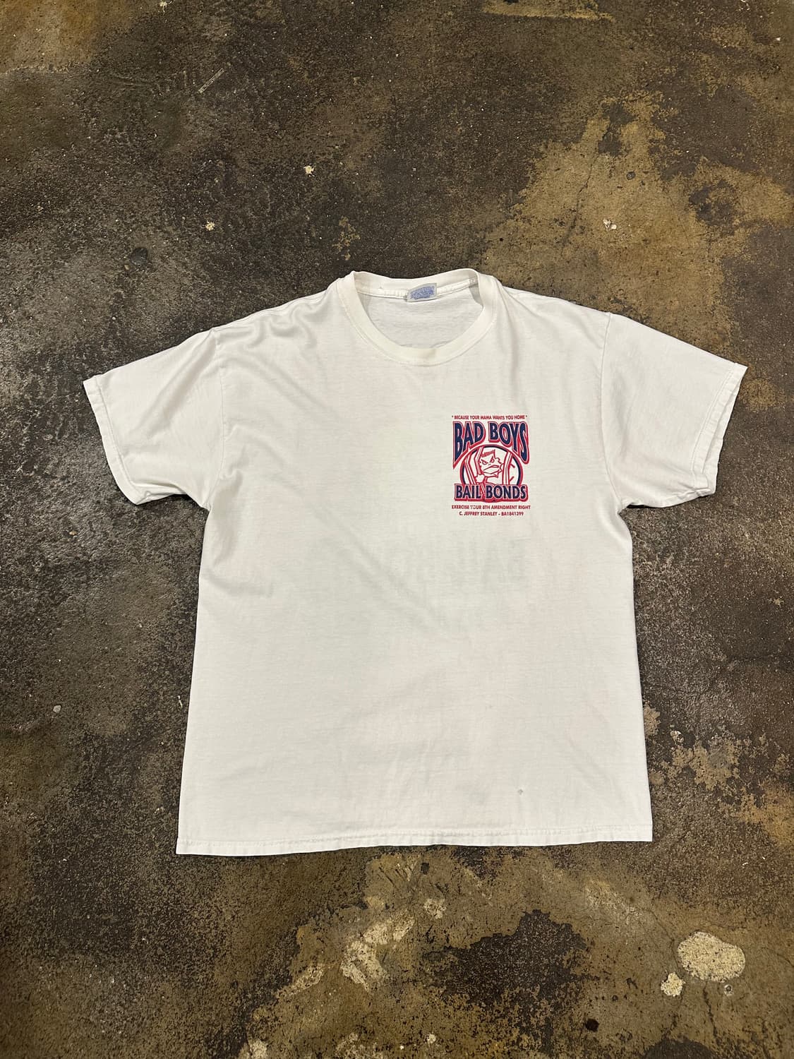 빈티지 90s 배드보이 베일본드 티셔츠 상품이미지1