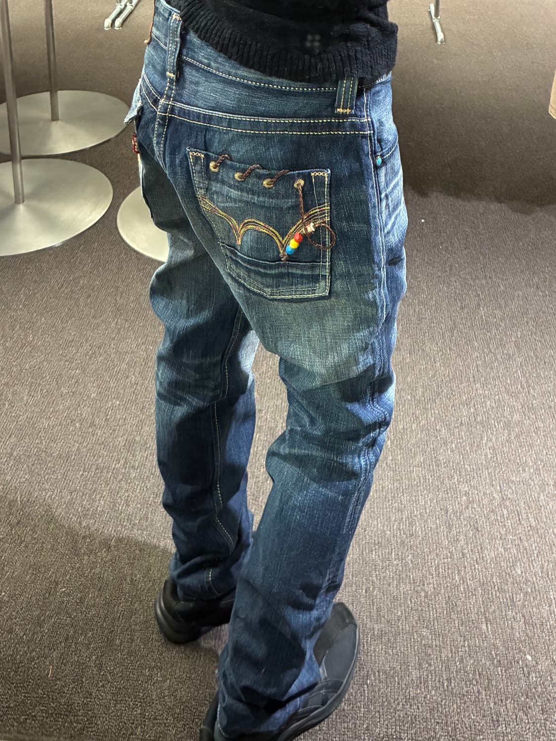 M)EDWIN vintage 블루트립 빈티지 데님팬츠 상품이미지3