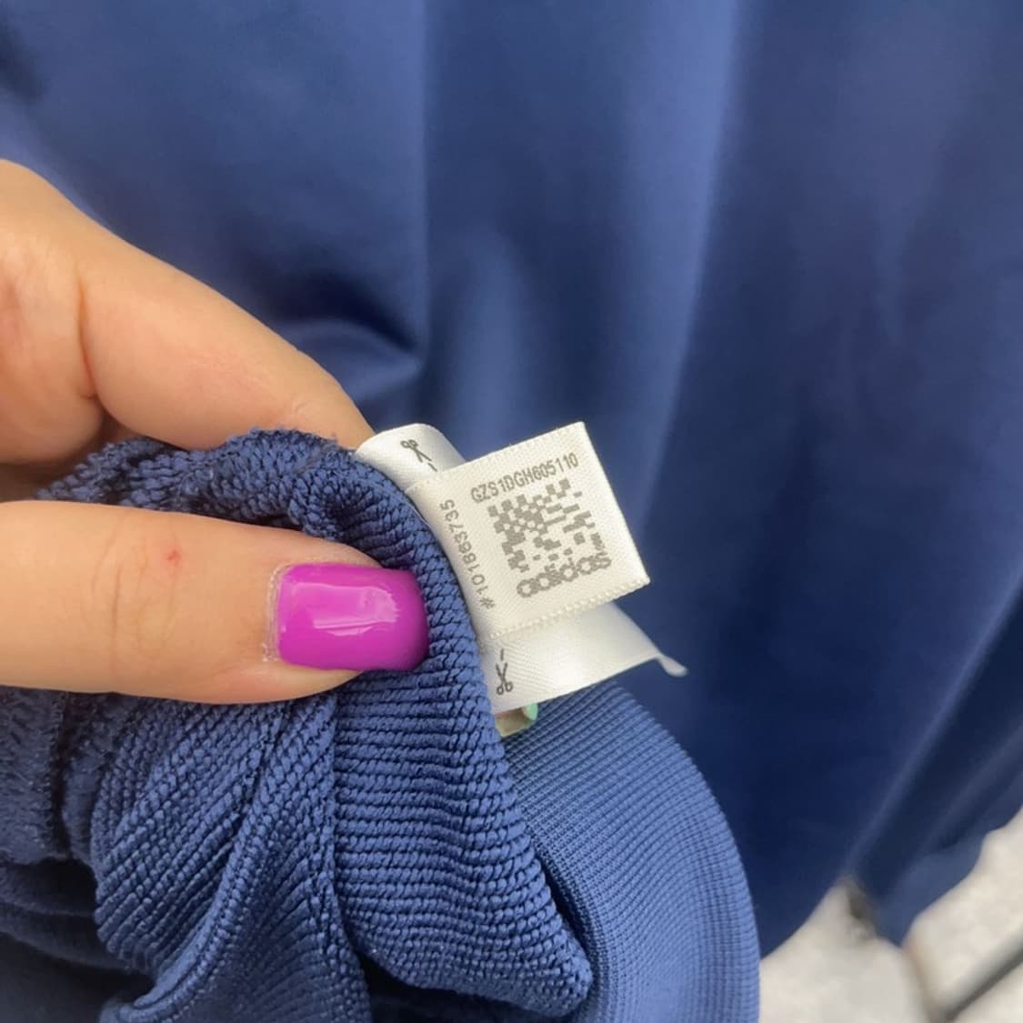 아디다스 올드스쿨 스펠아웃 패턴로고 반집업 져지 후드티 L C06744 상품이미지7