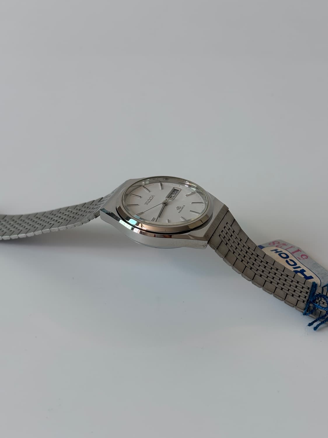 1980s White Dial Silver Riquartz 상품이미지5