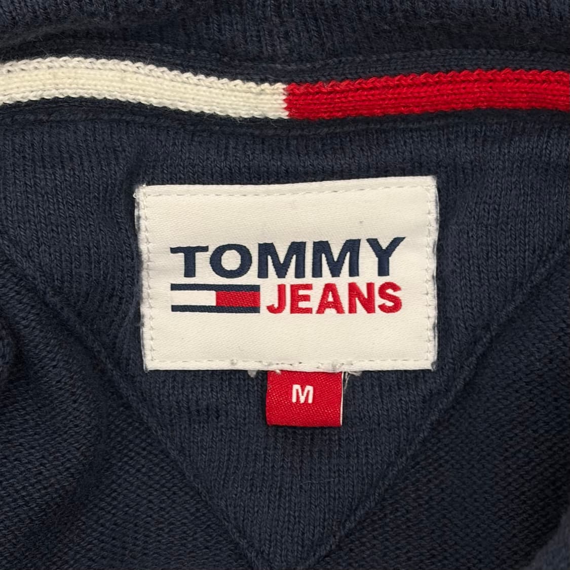 타미진 타미힐피거 니트 네이비 후드 M 상품이미지4