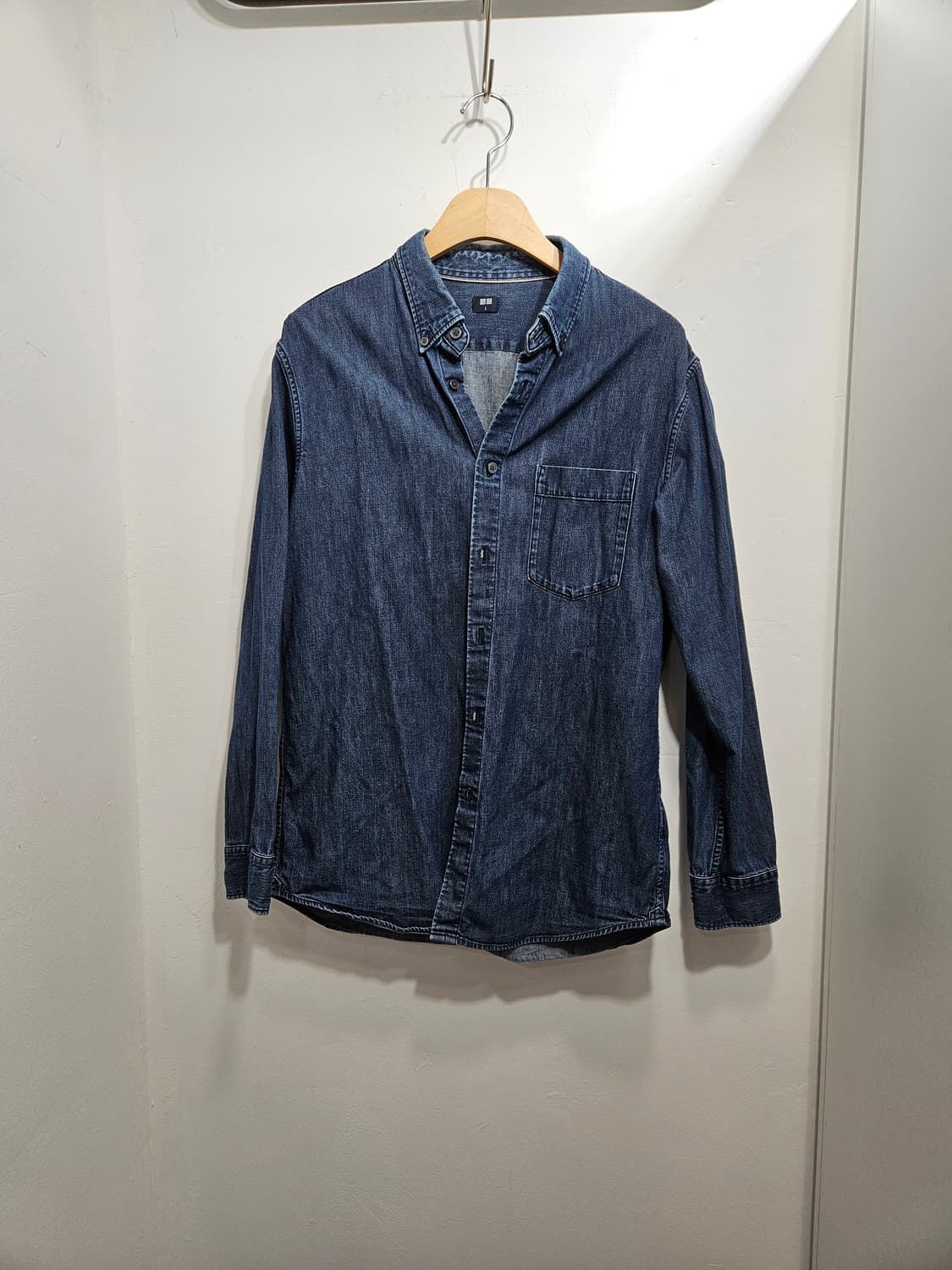 유니클로 데님 셔츠 L 상품이미지1