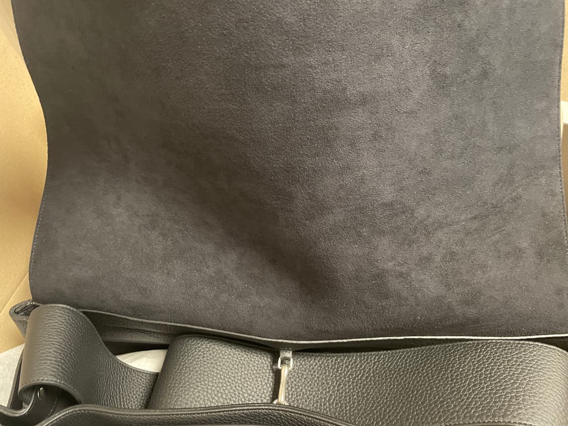 Niceness L.HEFNER LEATHER POSTMAN BAG 상품이미지6