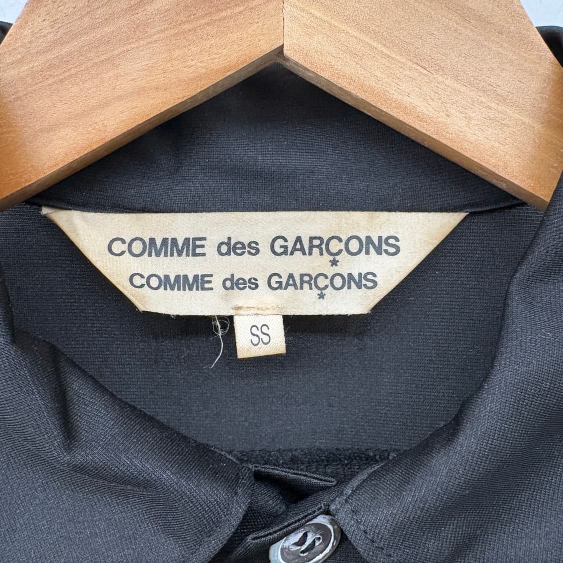 꼼데가르송 블랙 셔츠 자켓 여XS 상품이미지4