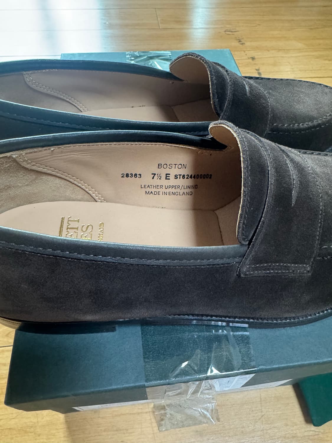 크로켓앤존스 보스턴 스웨이드 브라운 7.5E 상품이미지2