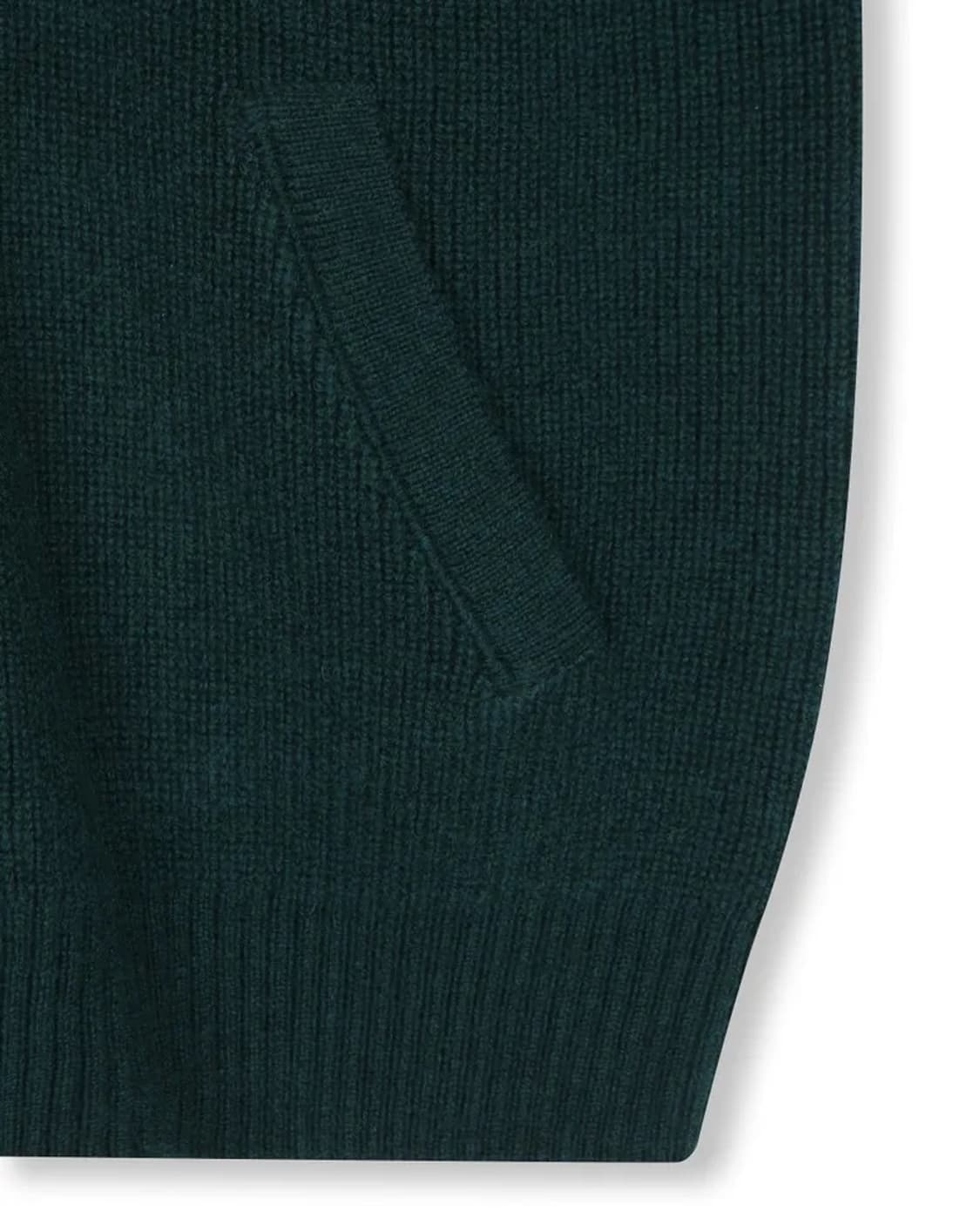 비슬로우 니트집업 XL SHETLAND WOOL WIDE COLLAR Z 상품이미지7