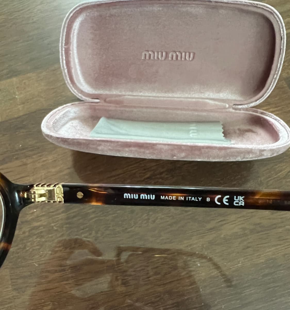 미우미우 리가드 안경 (아시안핏) 상품이미지4