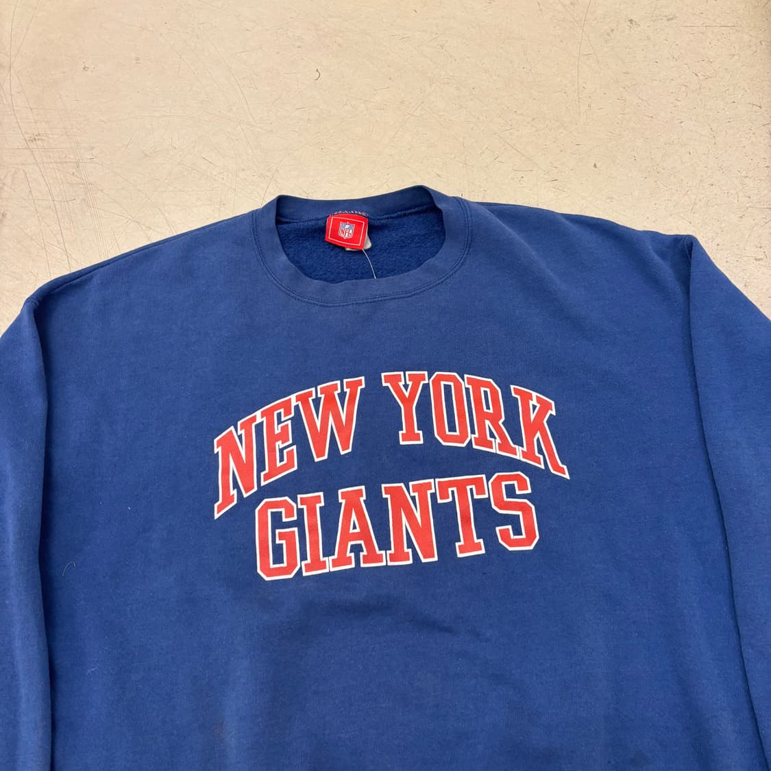 NFL 뉴욕 자이언츠 빅로고 맨투맨 상품이미지2