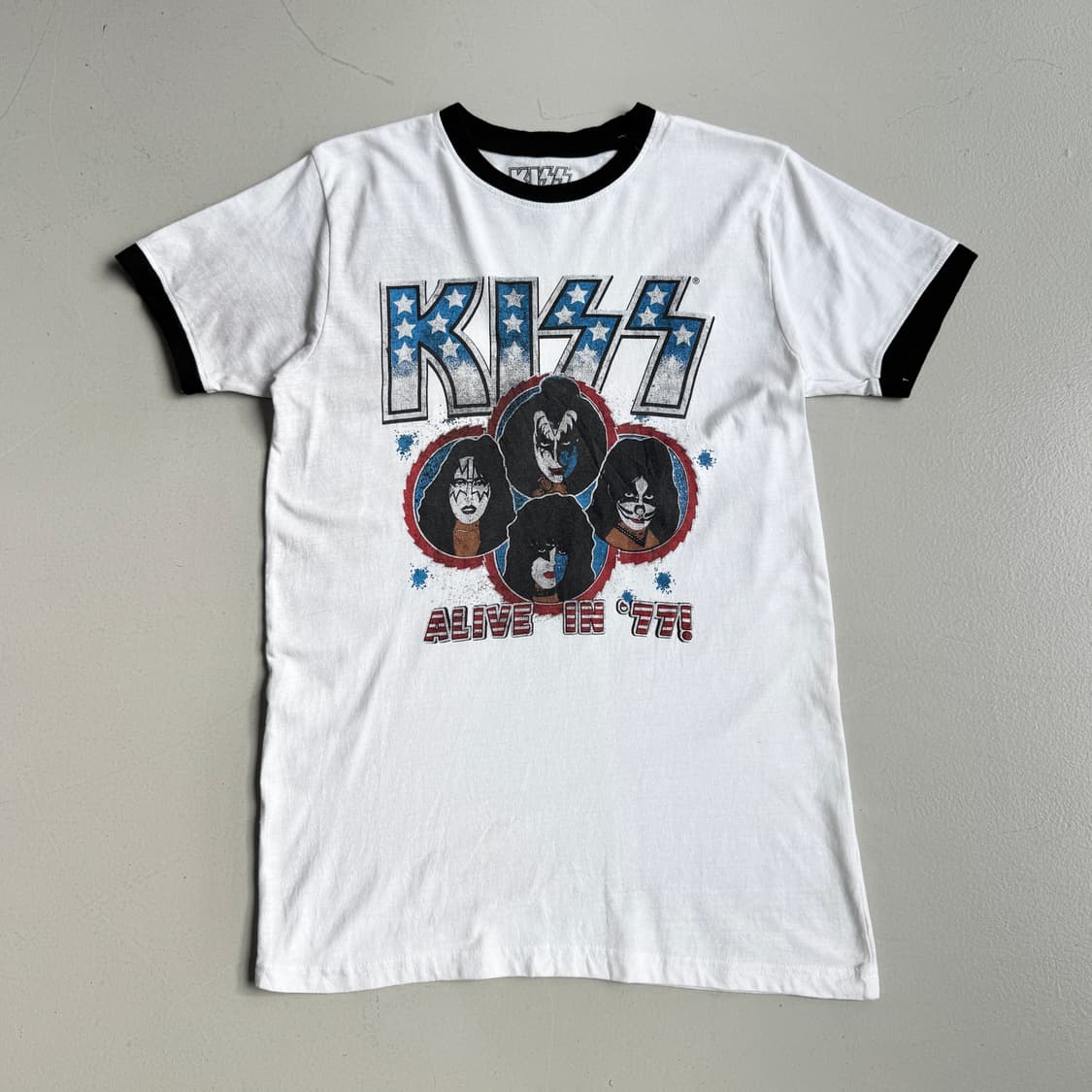 KISS 키스 링거티 밴드티 반팔 티셔츠 상품이미지2