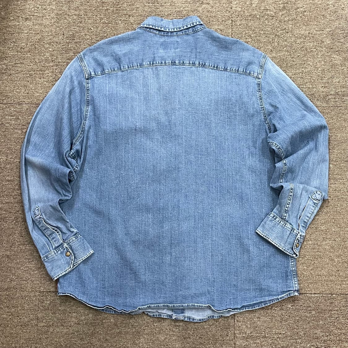 (2XL) Wrangler 랭글러 웨스턴 데님 셔츠  상품이미지2