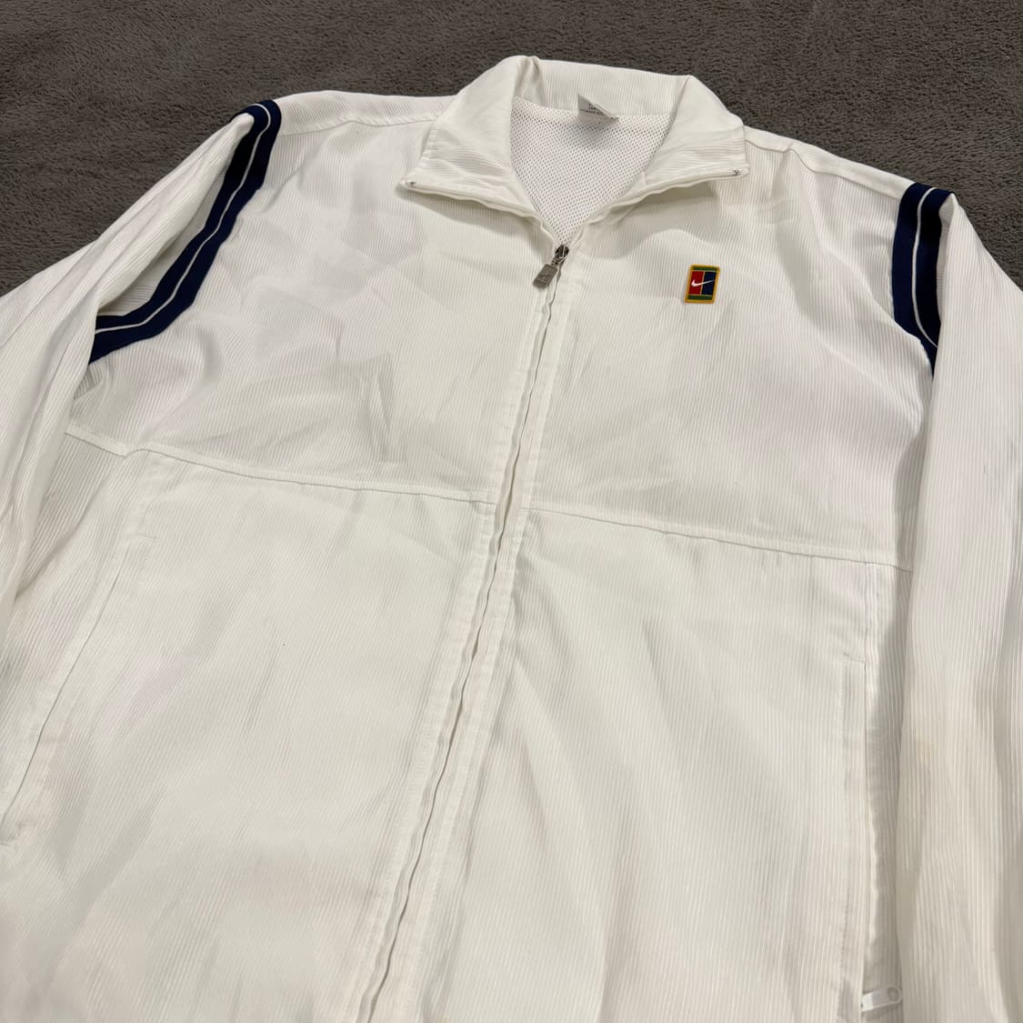 [ 정품/XL ] 나이키 스우시 올드스쿨 바람막이 자켓 상품이미지1