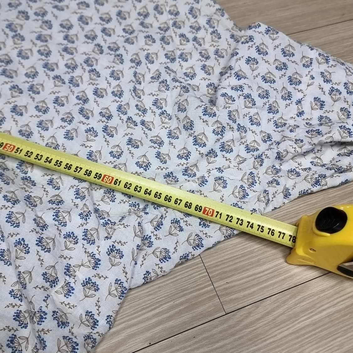 키에나 플라워 프린트 블라우스(실측) 상품이미지8