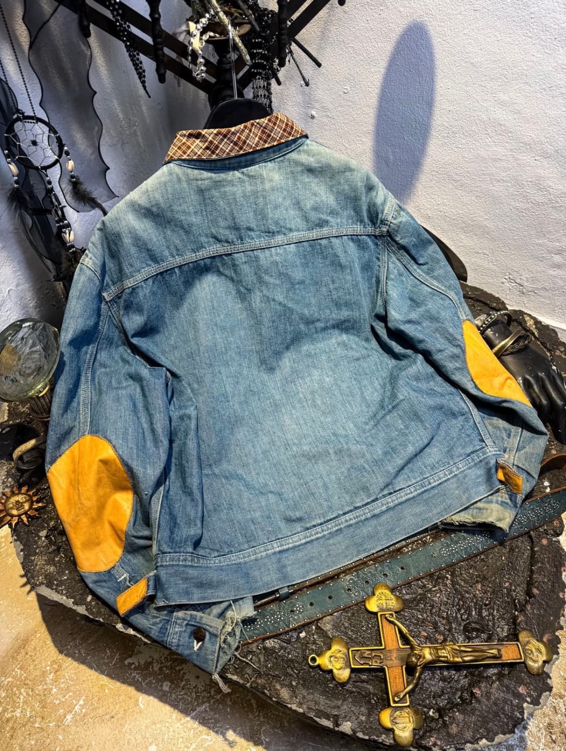 1960s USA 빈티지 Lee 데님 집업 워크자켓 상품이미지4